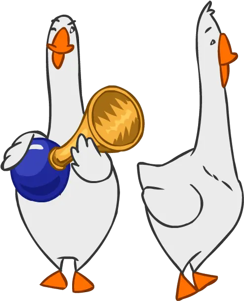 Iu0027m Not Sure Why This Mischievous Goose Doesnu0027t Just Cartoon Png Goose Transparent