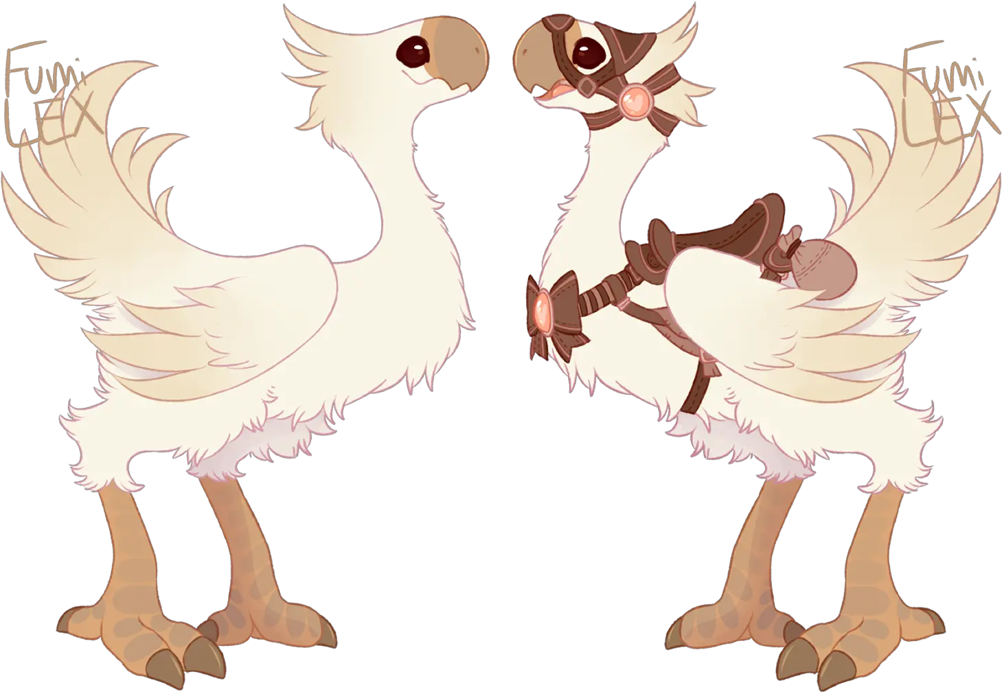 Sugar The Chocobo Chocobo Oc Full Size Png Download Chocobo Oc Chocobo Png
