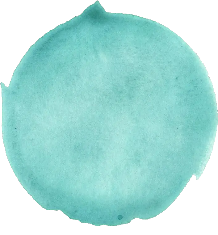 Turquoise Watercolour Dot Png Image Turquoise Watercolor Png Dot Png