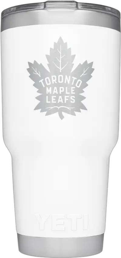 Maple Leafs Yeti Rambler 30oz Tumbler White Toronto Maple Leafs Png Leafs Png