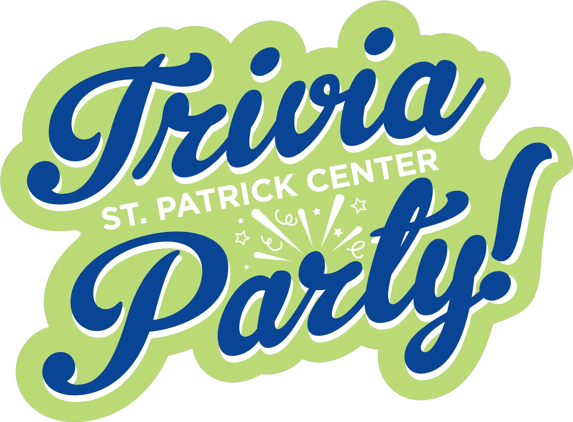 Spc Trivia Party Logo Full Color Calligraphy Png Trivia Png