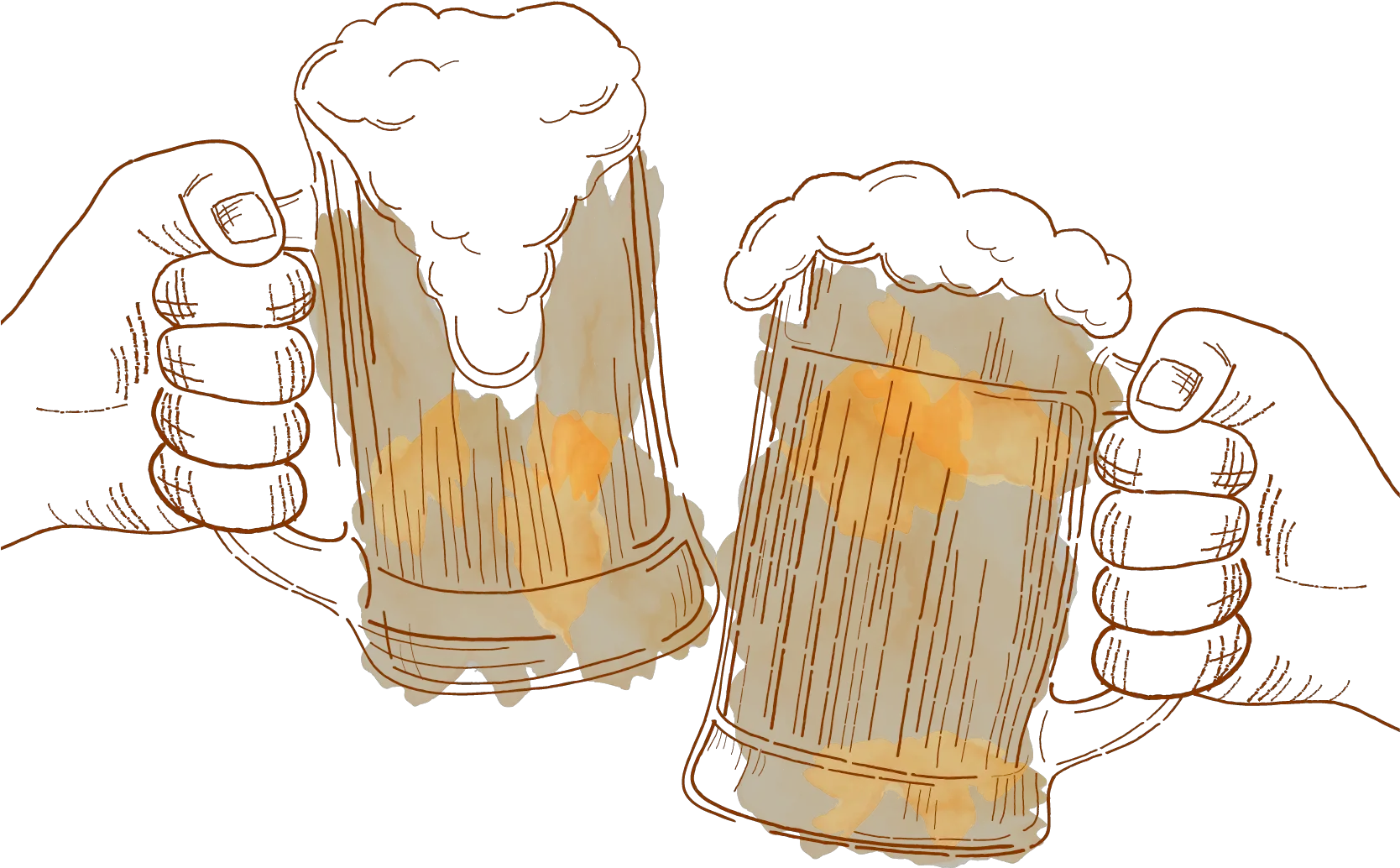 Download Cheers Oktoberfest Beer Cartoon Icon Free Frame Beer Cartoon Icon Png Cheers Png