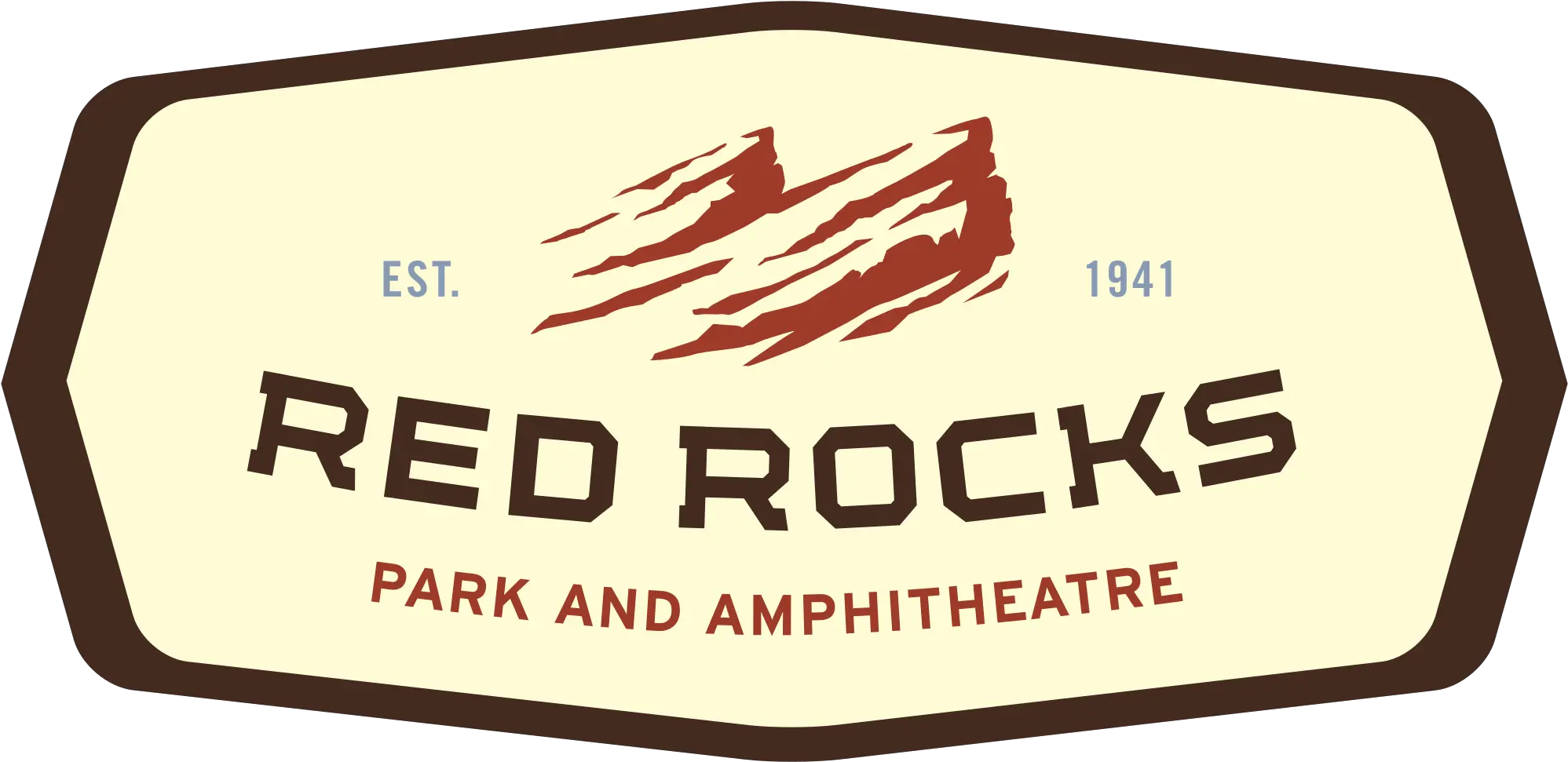 Red Rocks Logo Png Transparent U0026 Svg Vector Freebie Supply Red Rocks Rocks Transparent