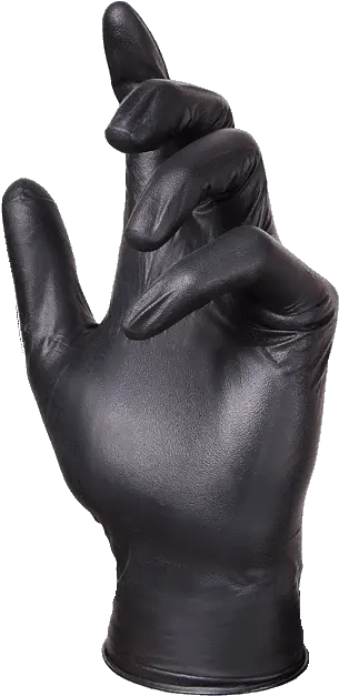 Black Glove Png 7 Image Glove Nitrile Black Gloves Png