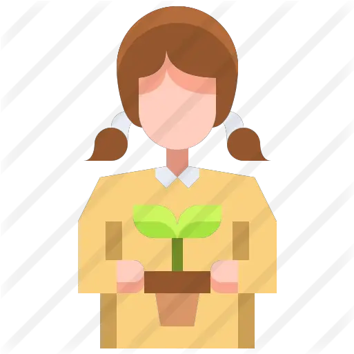 Gardener Free Farming And Gardening Icons Happy Png Small Female Icon