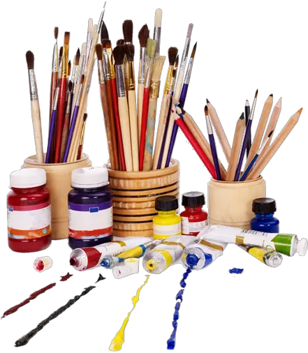 Art Supplies Png Picture Transparent Art Materials Png Art Supplies Png