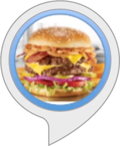 Amazoncom Fast Food Checker Alexa Skills 39 Megapixel Photo Of A Burger Png Checker Png