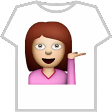 Girl Emoji T Shirt Katienicolex Roblox Bye Felicia Emoji Png Girl Emoji Png