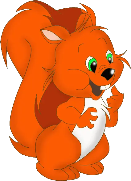 Squirrel Clipart Orange Squirrel Clipart Png Squirrel Clipart Png