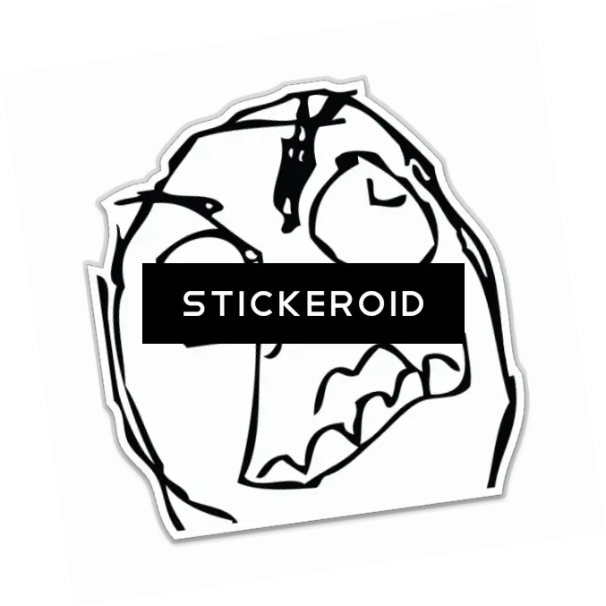 Rage Meme Angry Face Meme Png Rage Face Png