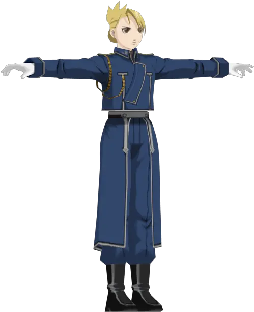 Fullmetal Alchemist Dream Carnival Roy Mustang T Pose Png Hawkeye Png