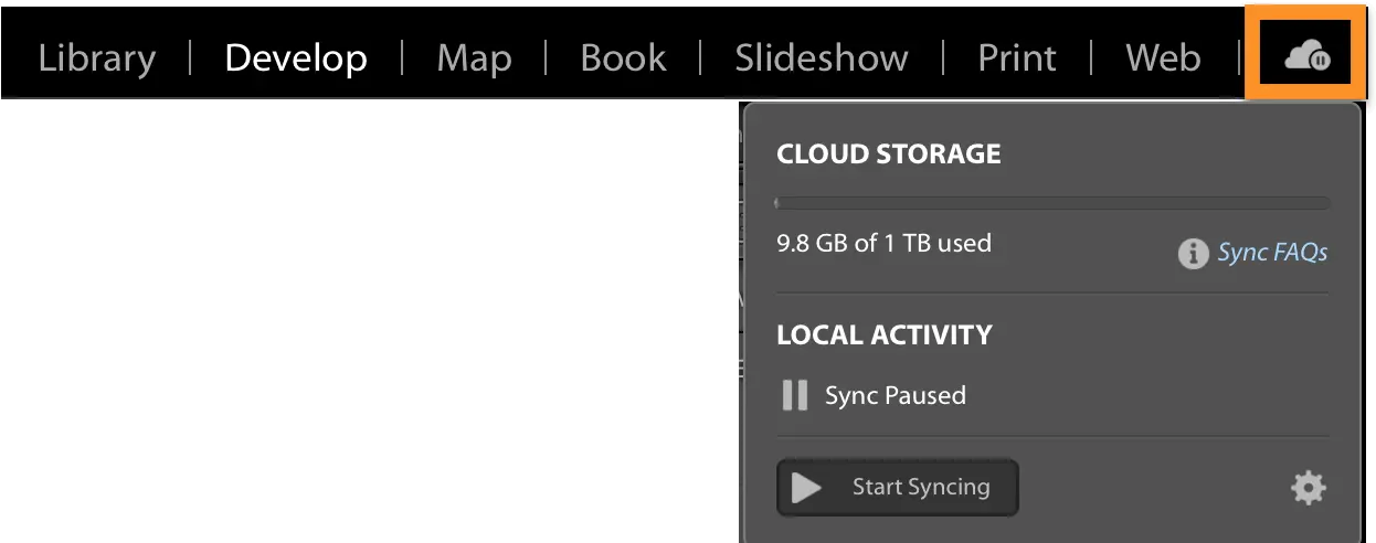 Lightroom Classic Sync Cloud Tabicon Laura Shoeu0027s Vertical Png Gb Icon