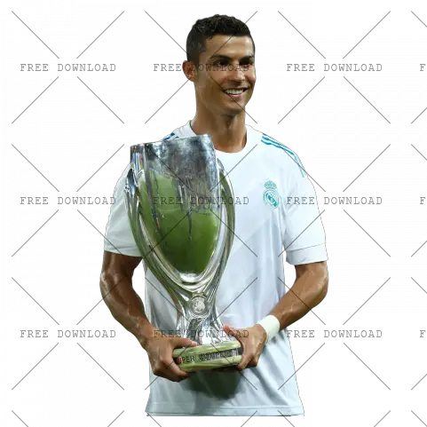 Cristiano Ronaldo Cs Png Image With Transparent Background Trophy Trophy Transparent Background