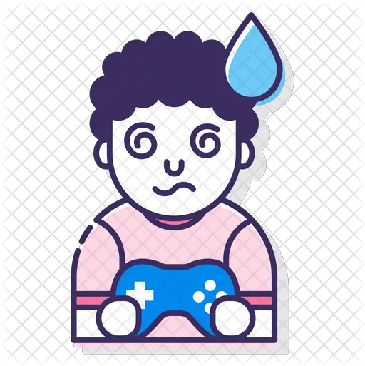 Noob Icon Of Colored Outline Style Noob Player Icon Png Noob Png