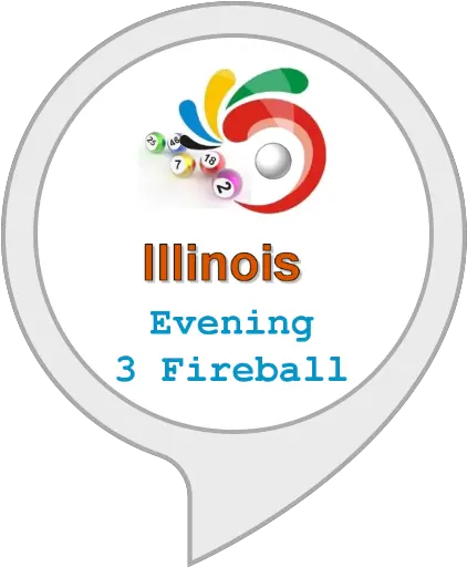 Amazoncom Winning Numbers For Illinois Evening 3 Fireball Circle Png Fireball Transparent