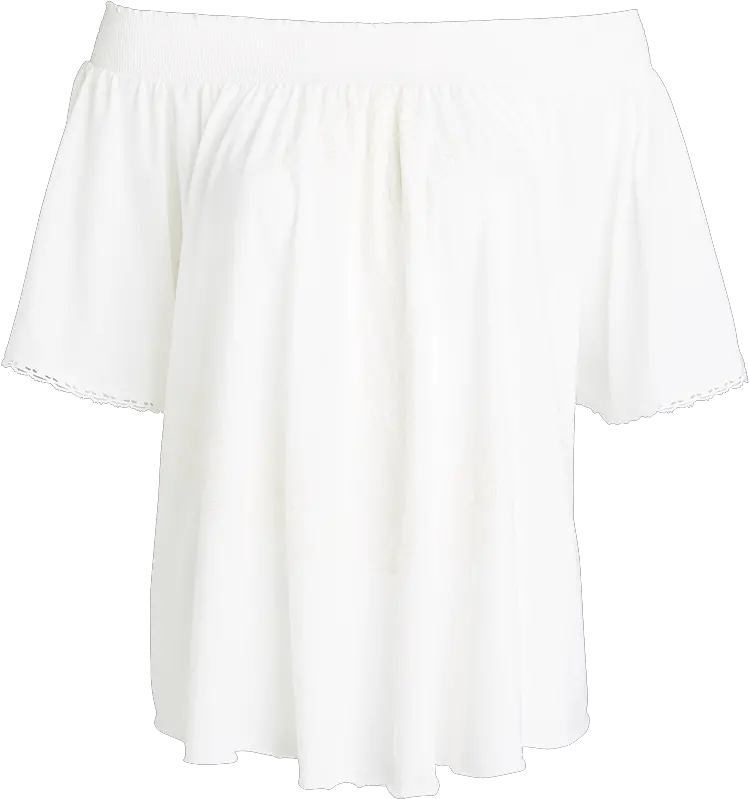 Download Off Shoulder Top White Off Shoulder White Png White Off The Shoulder Top Png Off White Png