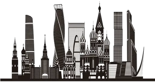 Transparent Png Svg Vector File Moscow Skyline Png Boston Skyline Silhouette Png