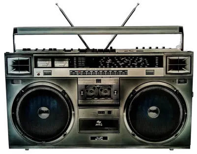 Free Old Boom Box Psd Vector Graphic Radio Hip Hop Old School Png Old Radio Png