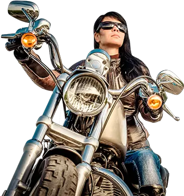 Download Titlebucks Motorcycle Title Pawns Woman On Woman Riding A Motorcycle Png Motorcycle Transparent Background