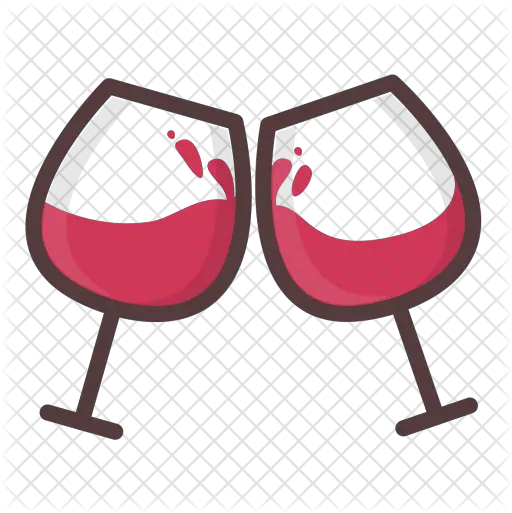 Wine Icon Cartoon Wine Glass Transparent Png Wine Png