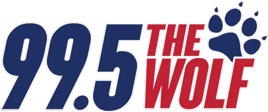 Listen To 995 The Wolf Live Texas Country For Dallas Graphic Design Png Wolf Logo