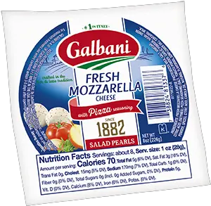 Fresh Mozzarella Pizza Seasoning Salad Pearls Galbani Cheese Galbani Fresh Mozzarella Cheese Png Mozzarella Sticks Png