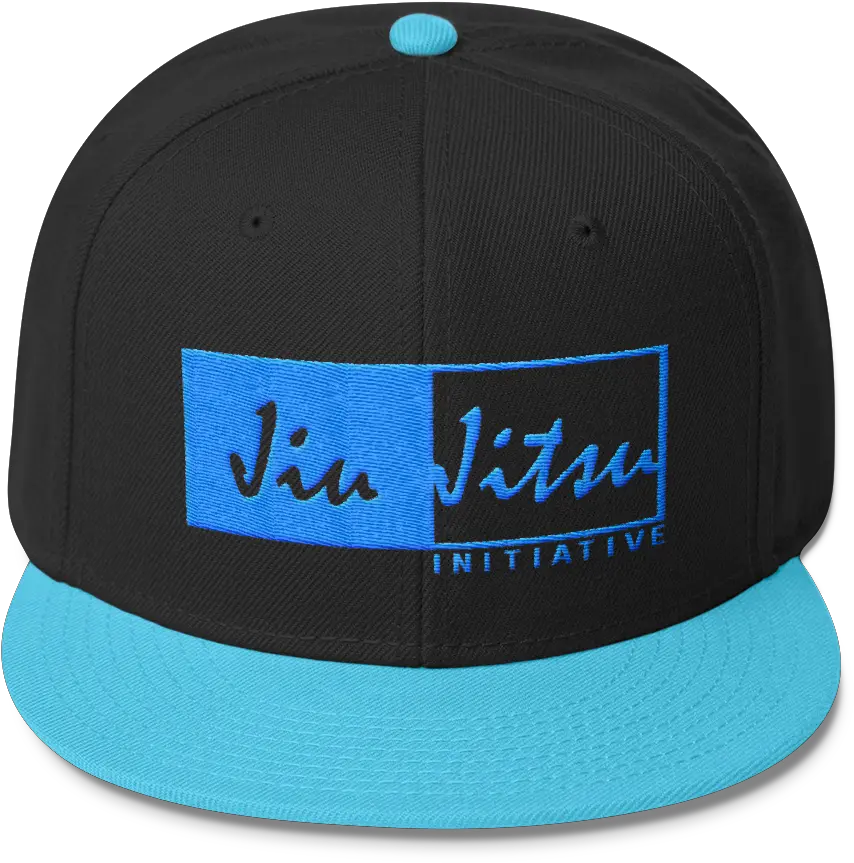 Jiu Jitsu Aqua Black Snapback Png