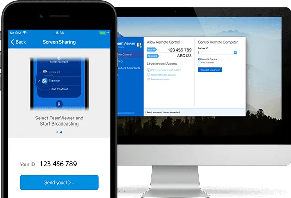 Teamviewer Starts Offering Real Time Ios 11 Screen Sharing Ios Teamviewer Screen Sharing Png Teamviewer Logo