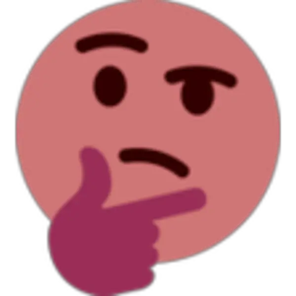 Face Emoji Know Your Meme Discord Thinking Emoji Png Thinking Emoji Transparent