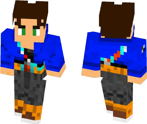 Download Saiyan Brick Future Trunks Outfit Minecraft Skin Minecraft Ss Officer Skin Png Future Trunks Png