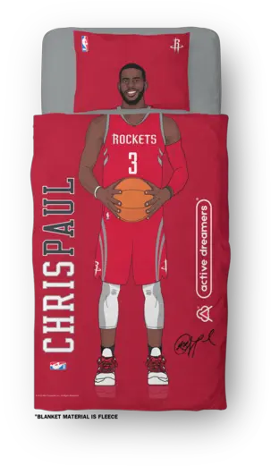 Chris Paul Blanket Basketball Active Dreamers Png Chris Paul Png