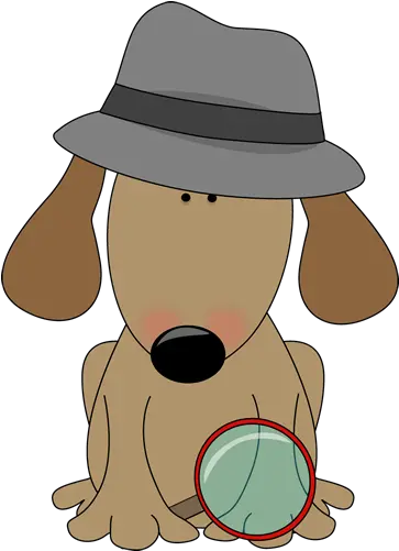 Dog Detective Clip Art Detective Clipart For Kids Png Detective Hat Png
