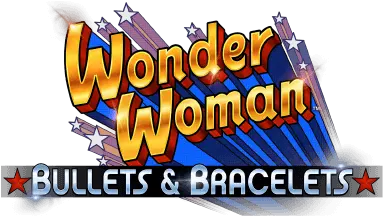 Play Wonder Woman U2013 Bullets U0026 Bracelets Casumo Casino Graphic Design Png Wonder Woman Logo Png