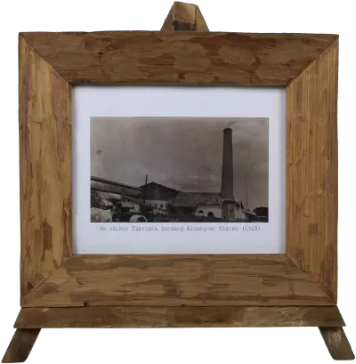 Photo Frame With Stand Large Natural Teak Decoration Frame With Stand Png Painting Frame Png