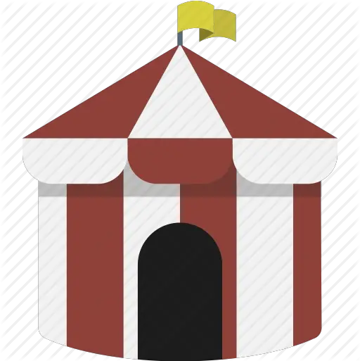Download Free Png Carnival Circus Fair Tent Icon Dlpngcom Illustration Circus Tent Png