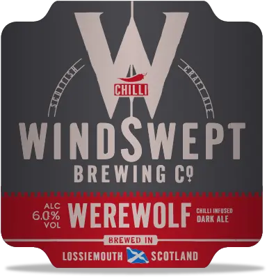 Werewolf Windswept Label Png Werewolf Transparent