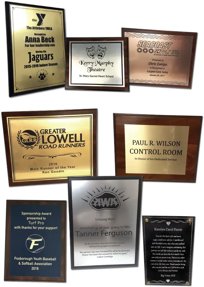 Custom Engraved Plaques Medals U0026 Recognition Awards Laser Engraved Awards Png Plaque Png