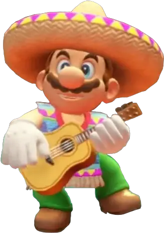 I Made A Transparent Image Of Mario Thinking For Your Condos Mario Sombrero Png Thinking Transparent