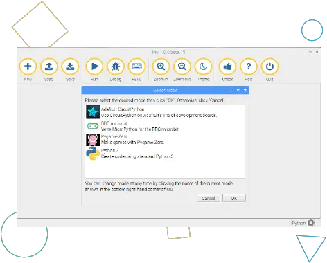 Getting Started With Micropython And The Mu Editor Gigglebot Dot Png Minion Folder Icon