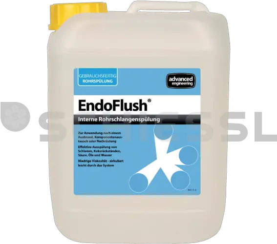 Cleaner For System Flushing Endoflush Canister 20l Ready To Household Cleaning Supply Png Advanced System Care Icon