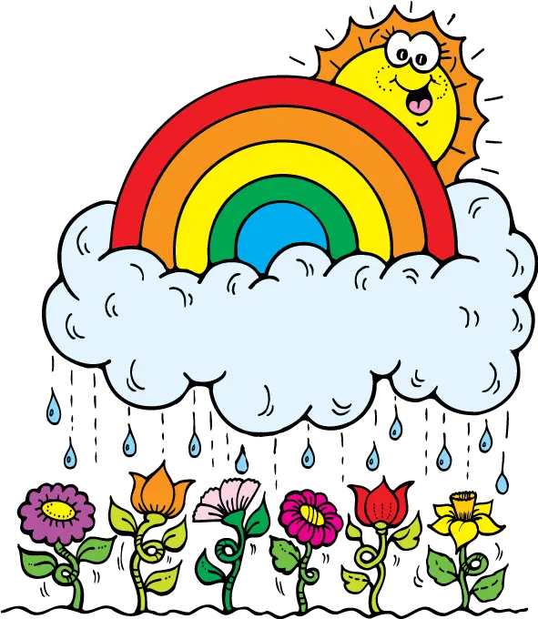 Clipart Calendar April April Showers Bring May Flowers Clip Art Png April Png