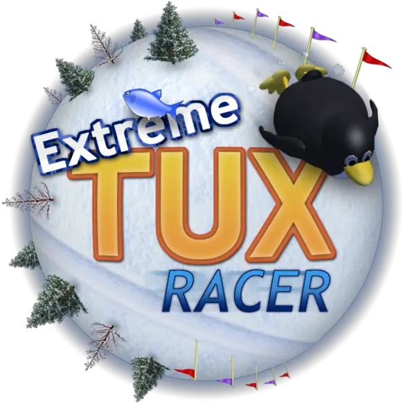 Linux Game Review Extreme Tux Racer Open Source For You Flightless Bird Png Linux Tux Icon