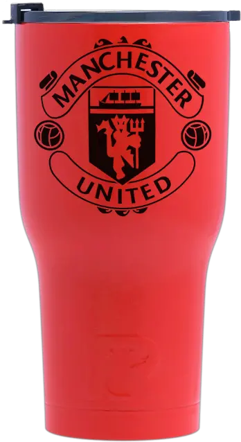 Download Hd Red Tumbler Logo Manchester United Vector Manchester United Png Manchester United Png