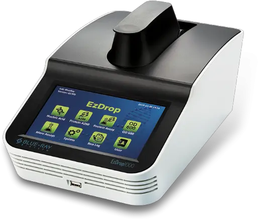 Ezdrop 1000 Micro Volume Spectrophotometerblueray Biotech Micro Volume Spectrophotometer Png Blue Ray Icon