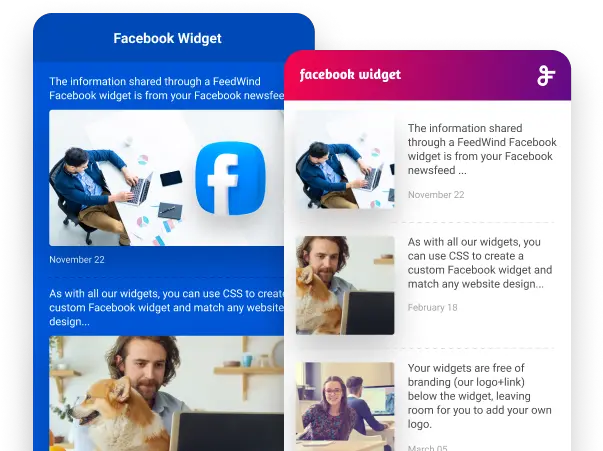 Create A Facebook Widget And Embed Feed In Any Language Png Facebook Widget Icon