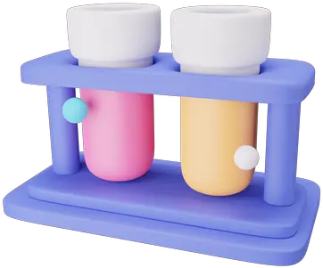 Premium Test Tube 3d Illustration Download In Png Obj Or Test Tube 3d Icon Test Tube Icon