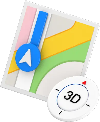 Appleu0027s 3d Icons Icon Png Ios 6 Maps Icon