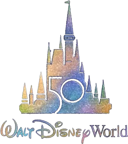 Disney World Trip 2022 Disney 50th Anniversary Castle Outline Png Epcot Icon