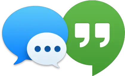 Macos Messages To Work With Google Chat Google Hangouts Png Google Hangouts Logo Png