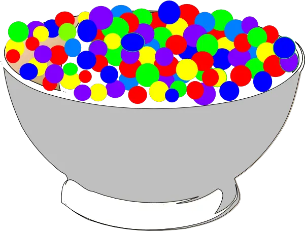 Bowl Of Colorful Cereal Png Clip Arts For Web Clip Arts Plain Cereal Bowl Animated Cereal Png